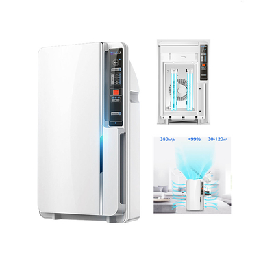 Aliran udara 380 m3/h Tegangan nominal 220V Frekuensi nominal 50-60HZ mesin filter udara